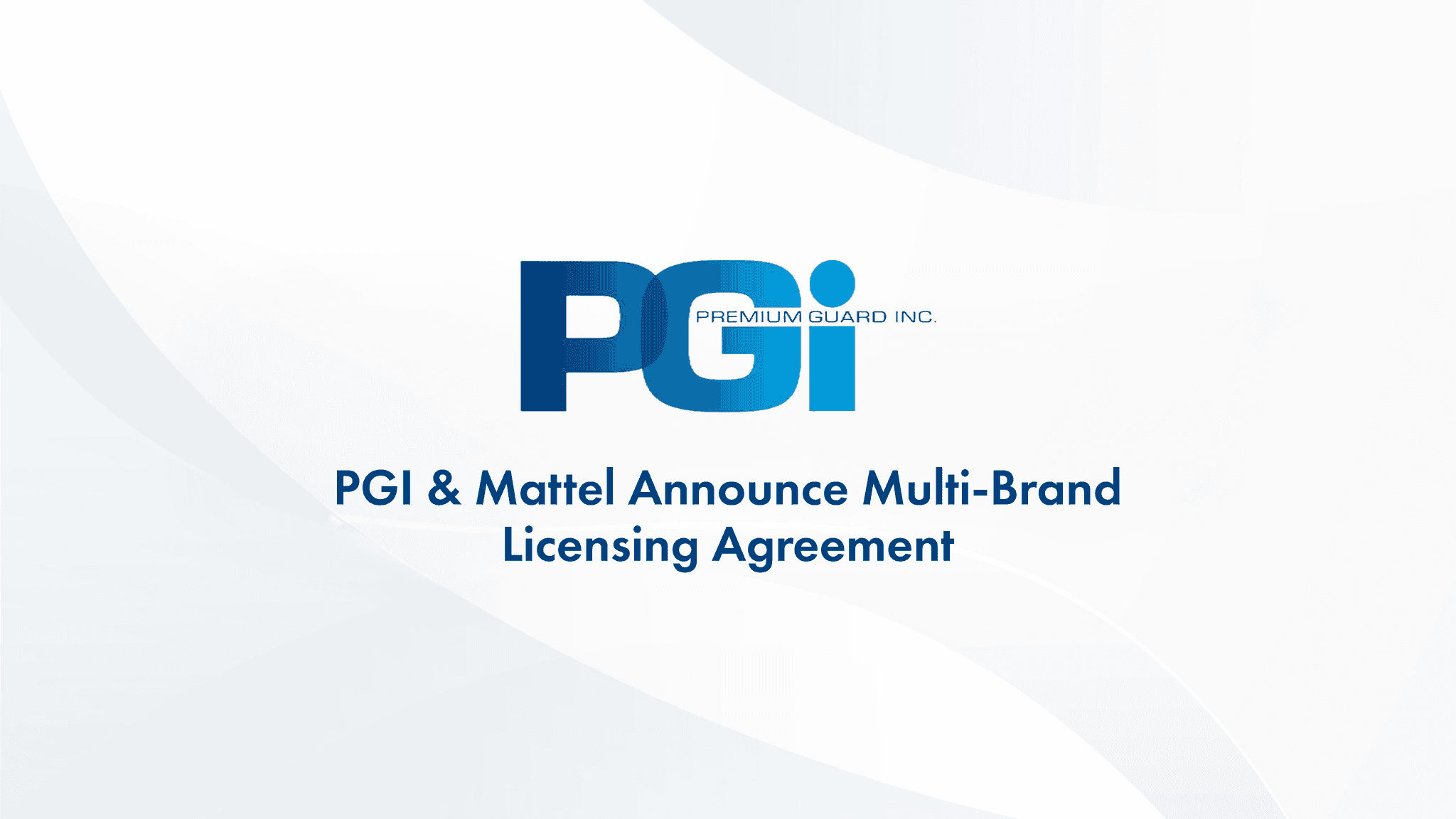 PGI and Mattel Announce Multi-Brand Licensing Agreement to Bring Iconic Automotive Brands to Collectible Toys and Consumer Products