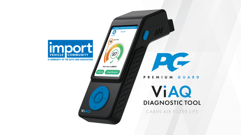 Premium Guard Inc's New ViAQ Diagnostic Tool Earns Top Honors from the Auto Care Association