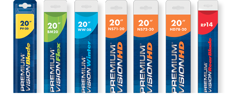 premium vision wiper family