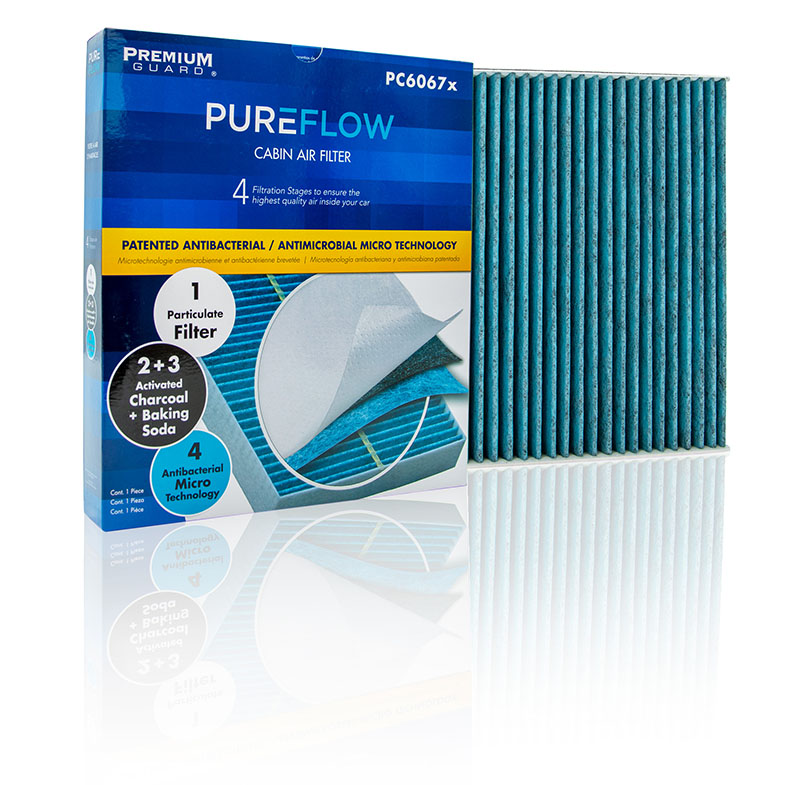 pureflow blue cabin air filter
