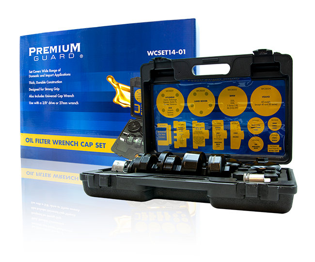 premium guard oil filter cap wrench set product image